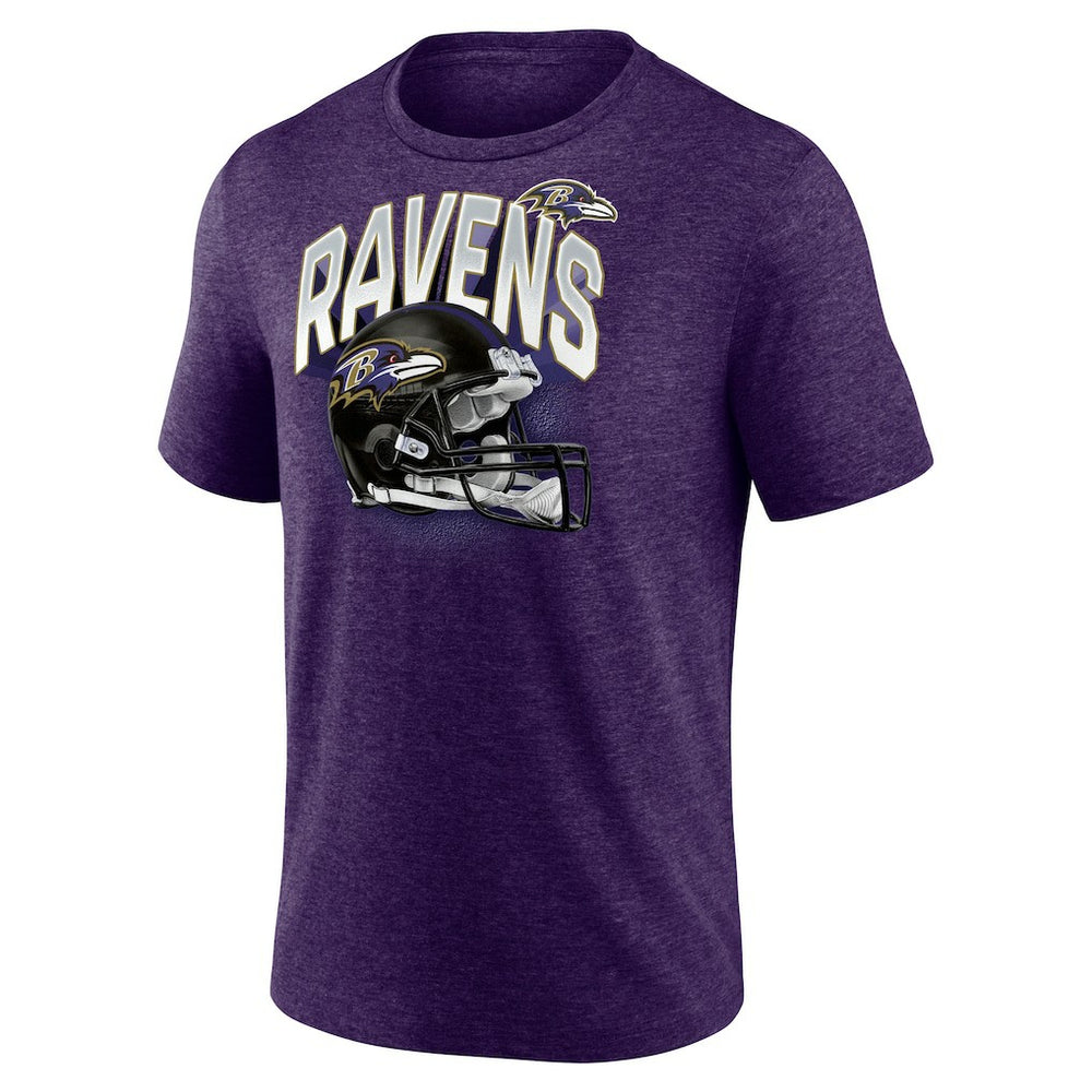 Baltimore Ravens Purple End Around Tri-Blend T-Shirt - NFL