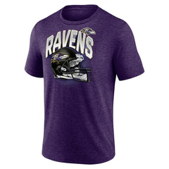 Baltimore Ravens Purple End Around Tri-Blend T-Shirt - NFL