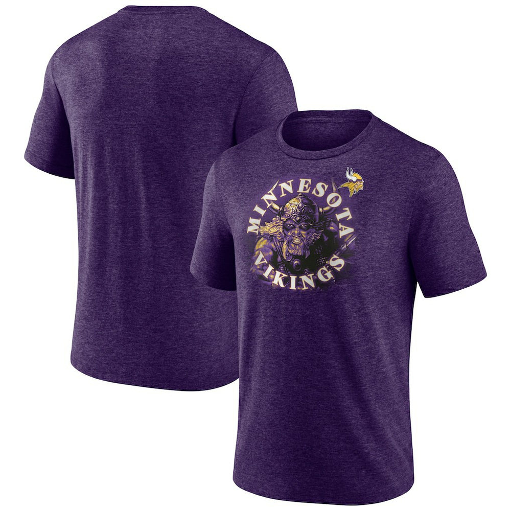 Minnesota Vikings Purple Sporting Chance Tri-Blend T-Shirt - NFL