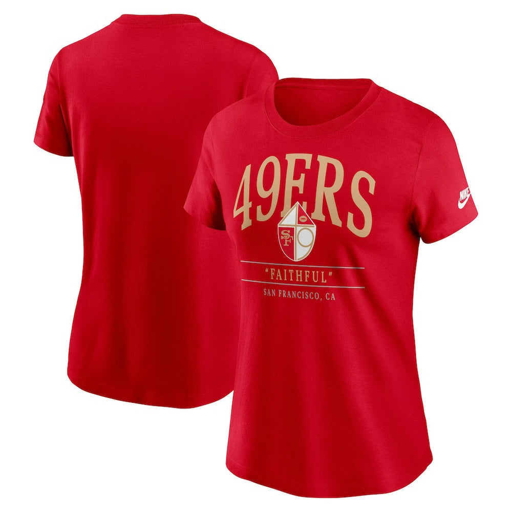 San Francisco 49ers Women's Hometown Local Pack T-Shirt - Scarlet - Nike