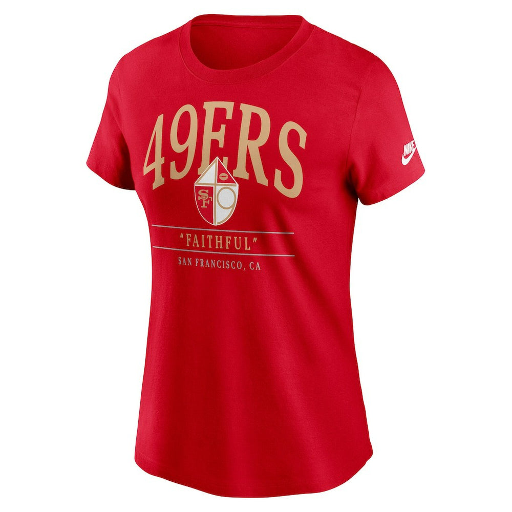 San Francisco 49ers Women's Hometown Local Pack T-Shirt - Scarlet - Nike