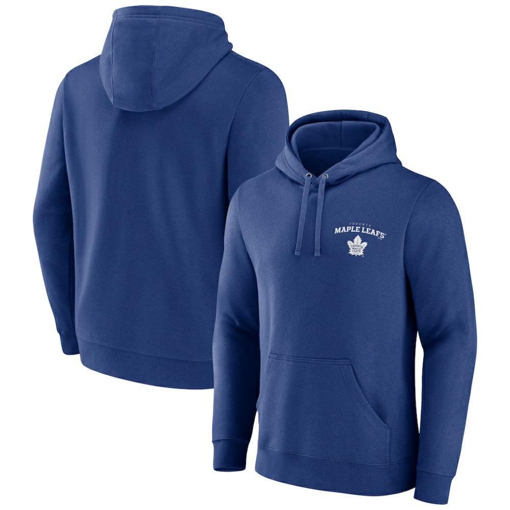 Toronto Maple Leafs Blue Team Lockup Pullover Hoodie | NHL near me