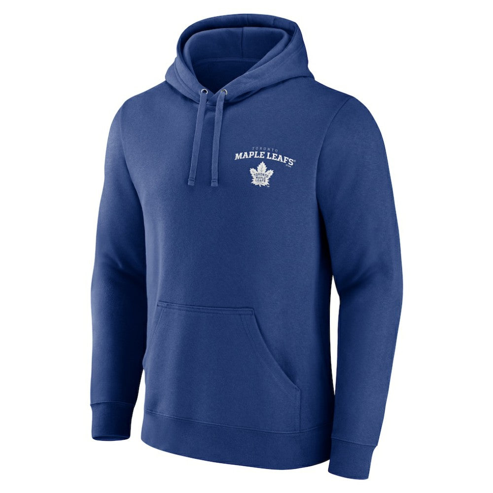 Toronto Maple Leafs Blue Team Lockup Pullover Hoodie | NHL near me
