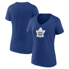 Toronto Maple Leafs Women's Primary Logo T-Shirt - Blue | NHL Lifestyle