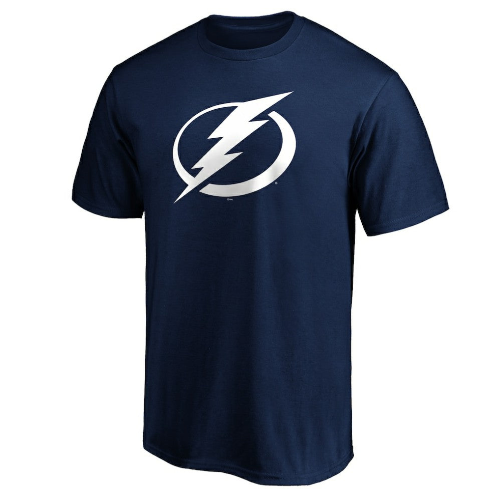 Tampa Bay Lightning Navy Primary Logo T-Shirt | NHL Lifestyle