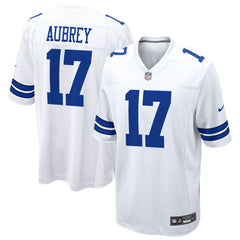Brandon Aubrey Dallas Cowboys Game Jersey - White - Nike