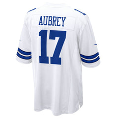 Brandon Aubrey Dallas Cowboys Game Jersey - White - Nike
