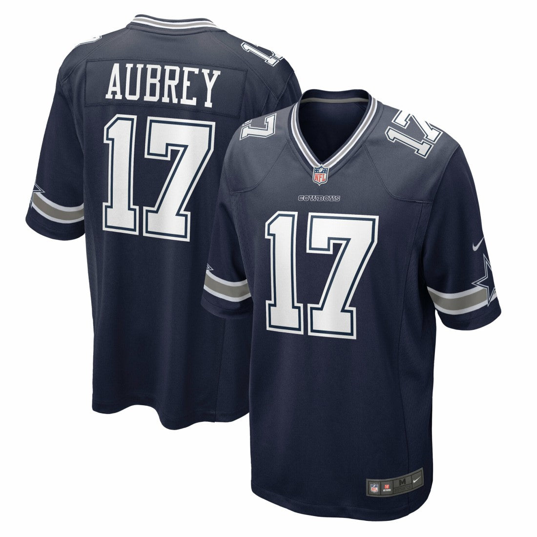 Brandon Aubrey Dallas Cowboys Team Game Jersey - Navy - Nike
