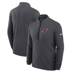 Arizona Cardinals Lightweight Victory Dri-FIT Half-Zip Pullover - Anthracite - Nike