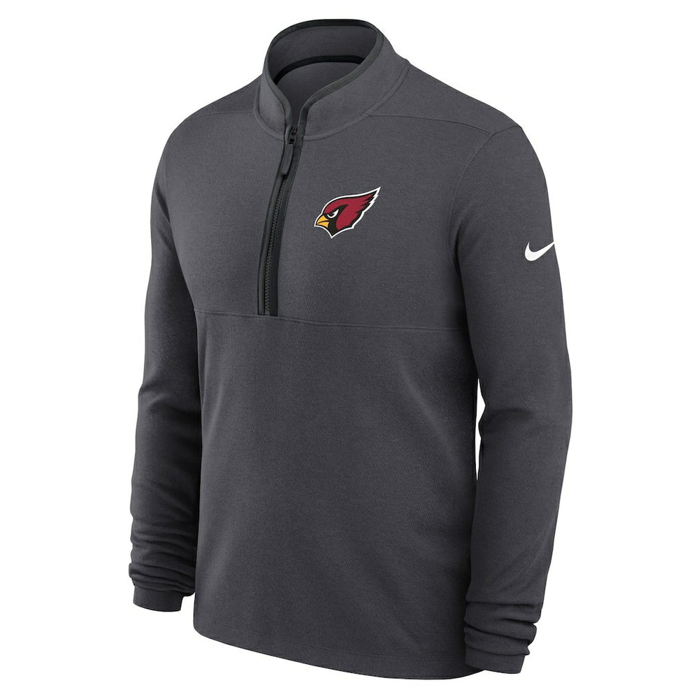 Arizona Cardinals Lightweight Victory Dri-FIT Half-Zip Pullover - Anthracite - Nike