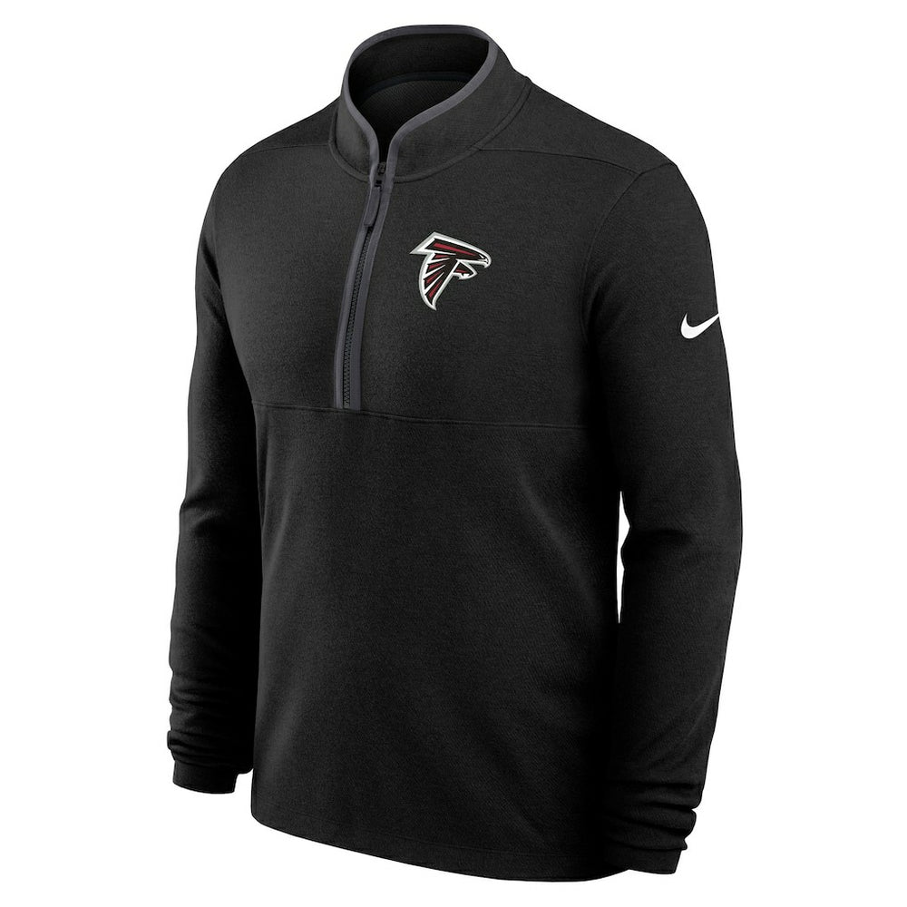 Atlanta Falcons Lightweight Victory Dri-FIT Half-Zip Pullover - Black - Nike