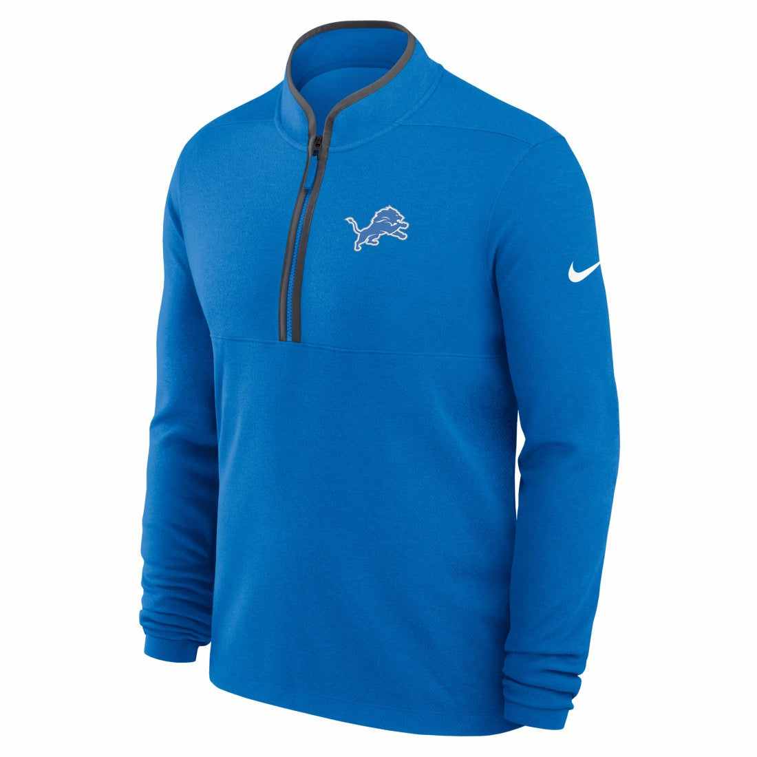 Detroit Lions Lightweight Victory Dri-FIT Half-Zip Pullover - Blue - Nike