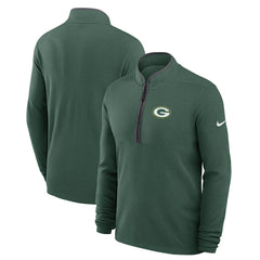 Green Bay Packers Lightweight Victory Dri-FIT Half-Zip Pullover - Green - Nike