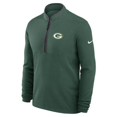 Green Bay Packers Lightweight Victory Dri-FIT Half-Zip Pullover - Green - Nike