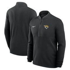 Jacksonville Jaguars Lightweight Victory Dri-FIT Half-Zip Pullover - Black - Nike