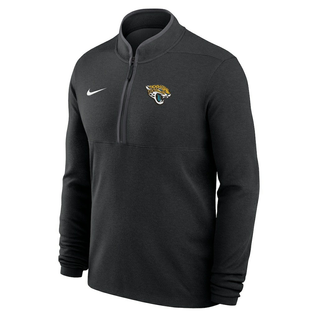 Jacksonville Jaguars Lightweight Victory Dri-FIT Half-Zip Pullover - Black - Nike