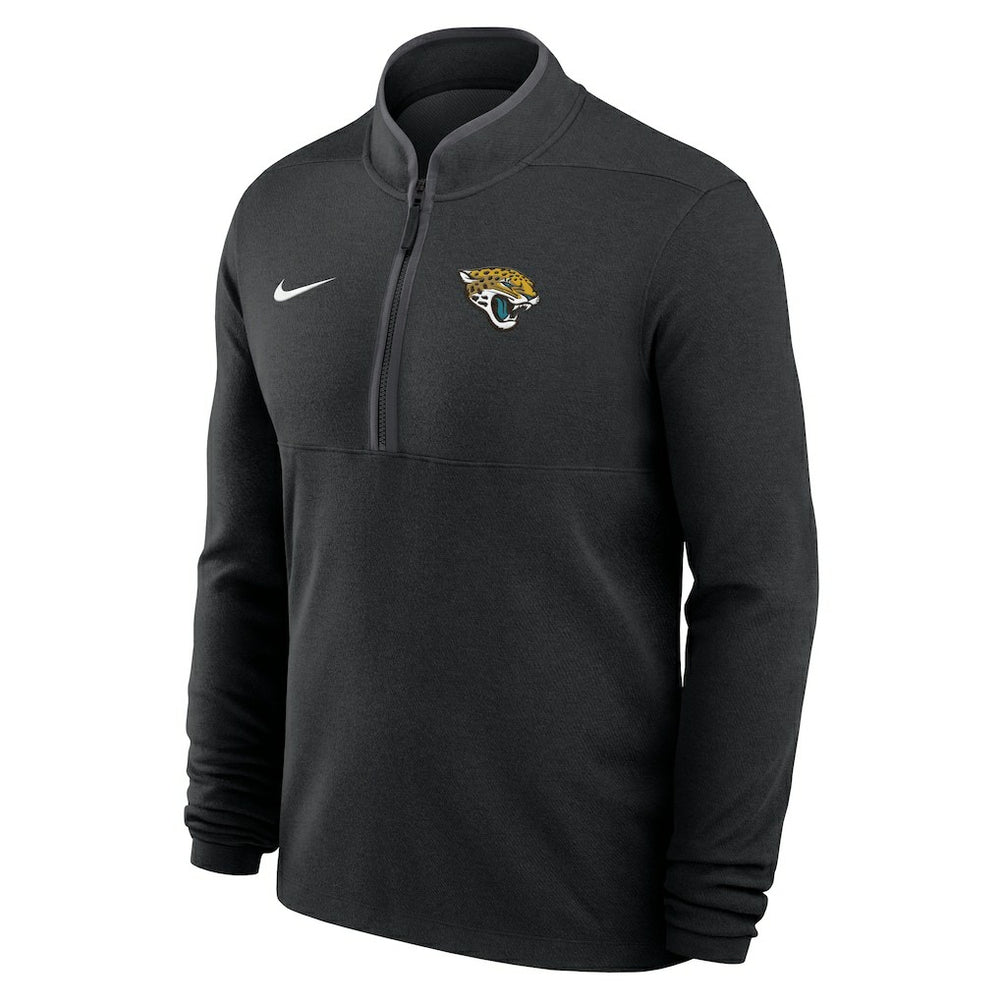 Jacksonville Jaguars Lightweight Victory Dri-FIT Half-Zip Pullover - Black - Nike