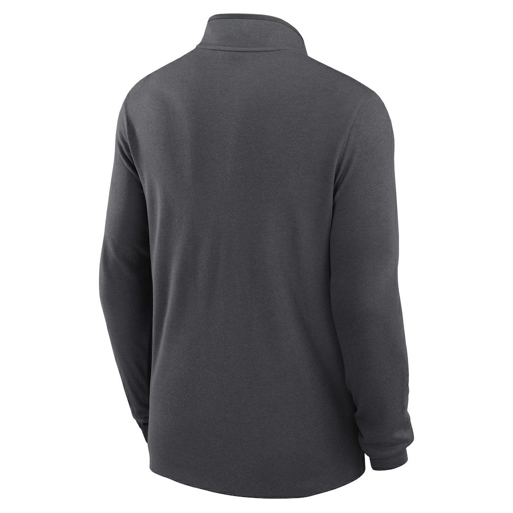 Kansas City Chiefs Lightweight Victory Dri-FIT Half-Zip Pullover - Anthracite - Nike