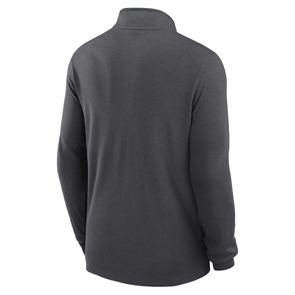 Kansas City Chiefs Lightweight Victory Dri-FIT Half-Zip Pullover - Anthracite - Nike