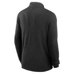Las Vegas Raiders Lightweight Victory Dri-FIT Half-Zip Pullover - Black - Nike
