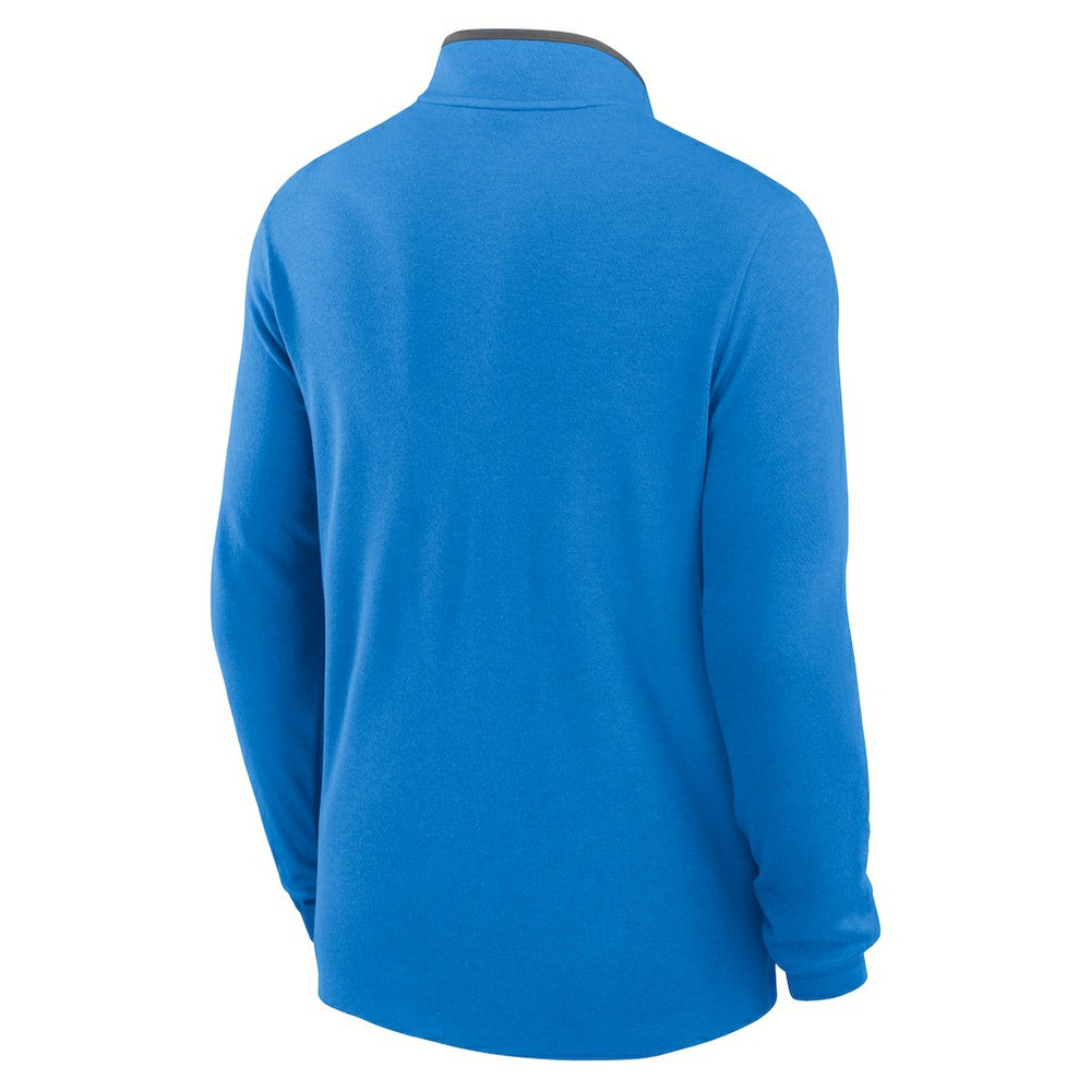 Los Angeles Chargers Lightweight Victory Dri-FIT Half-Zip Pullover - Powder Blue - Nike