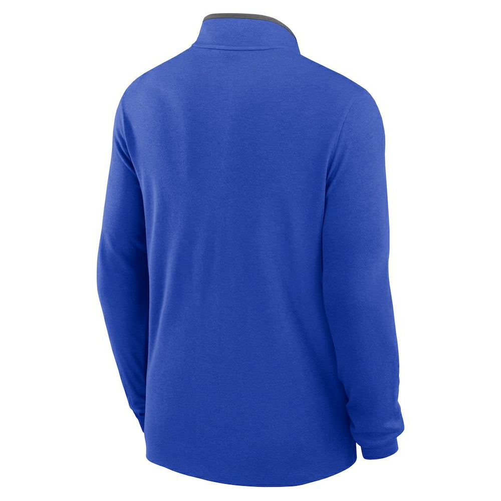 Los Angeles Rams Lightweight Victory Dri-FIT Half-Zip Pullover - Royal - Nike