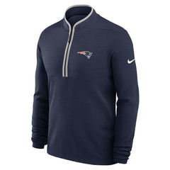 New England Patriots Lightweight Victory Dri-FIT Half-Zip Pullover - Navy - Nike