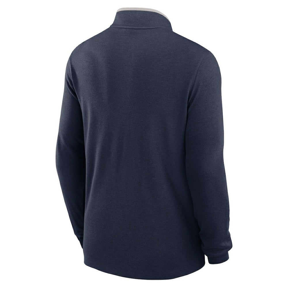 New England Patriots Lightweight Victory Dri-FIT Half-Zip Pullover - Navy - Nike