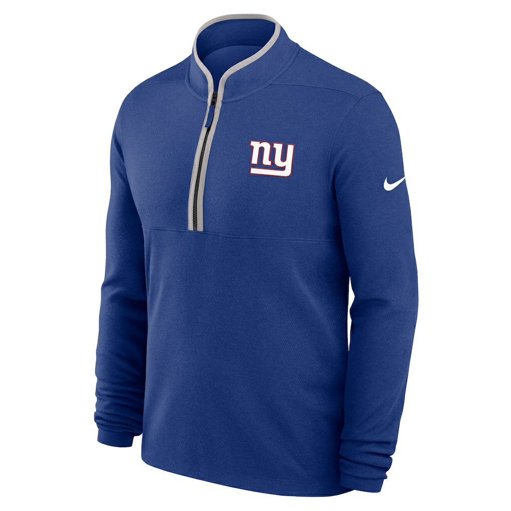 New York Giants Lightweight Victory Dri-FIT Half-Zip Pullover - Royal - Nike
