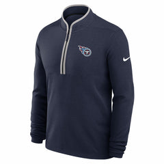 Tennessee Titans Lightweight Victory Dri-FIT Half-Zip Pullover - Navy - Nike