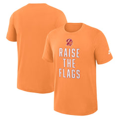 Tampa Bay Buccaneers Rewind Slub Dri-FIT T-Shirt - Orange - Nike