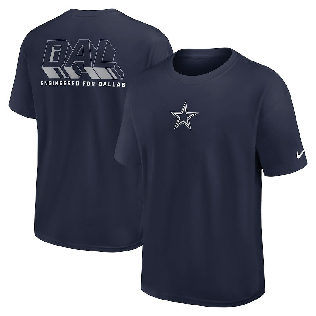 Dallas Cowboys Dominate The Game Essential Max90 T-Shirt - Navy - Nike