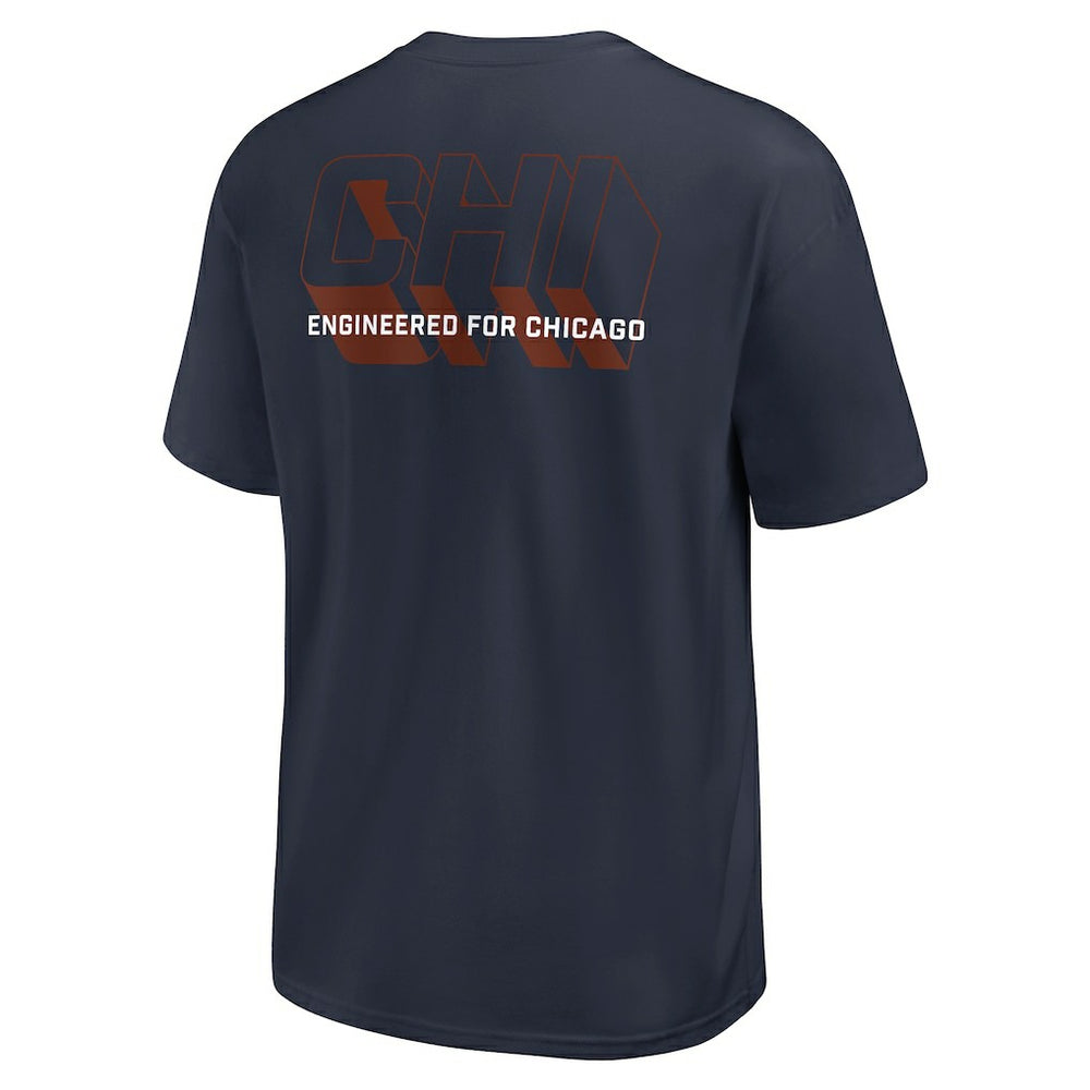Chicago Bears Dominate The Game Essential Max90 T-Shirt - Navy - Nike