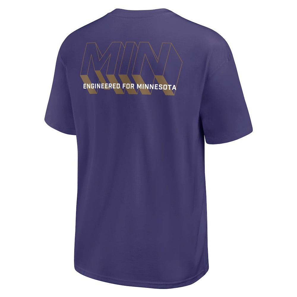 Minnesota Vikings Dominate The Game Essential Max90 T-Shirt - Purple - Nike