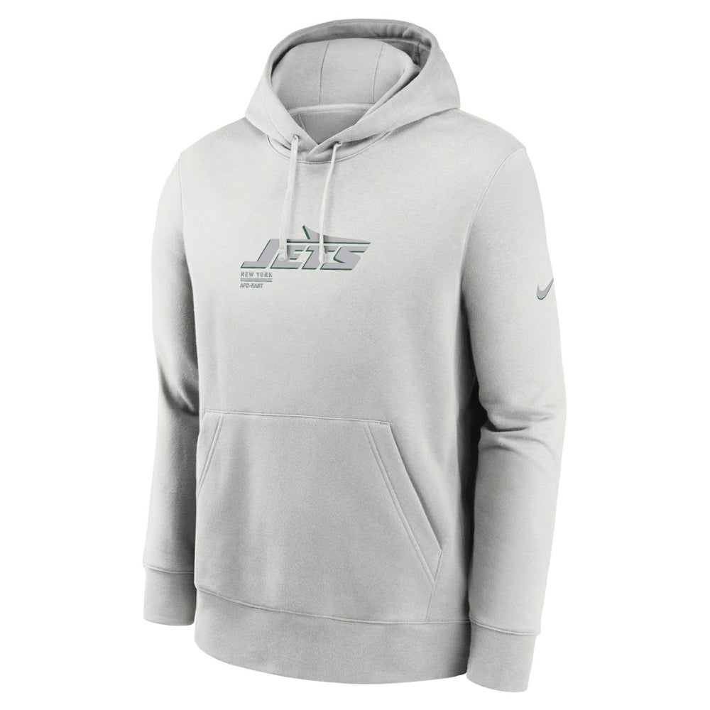 New York Jets Edge Pack French Terry Club Pullover Hoodie - Gray - Nike