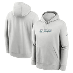 Philadelphia Eagles Edge Pack French Terry Club Pullover Hoodie - Gray - Nike