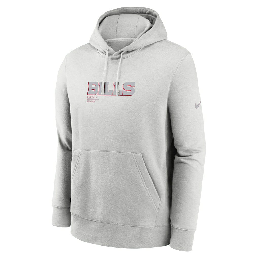 Buffalo Bills Edge Pack French Terry Club Pullover Hoodie - Gray - Nike