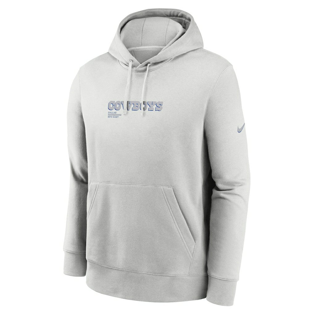 Dallas Cowboys Edge Pack French Terry Club Pullover Hoodie - Gray - Nike