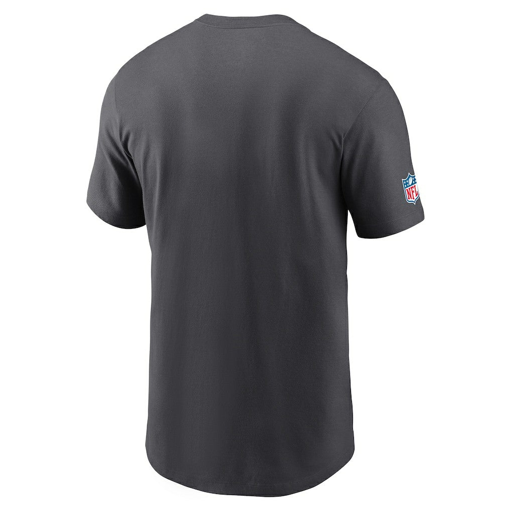 Miami Dolphins Alt Pack Onside Conversion Performance T-Shirt - Anthracite - Nike