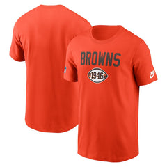 Cleveland Browns Alt Pack Onside Conversion Performance T-Shirt - Orange - Nike
