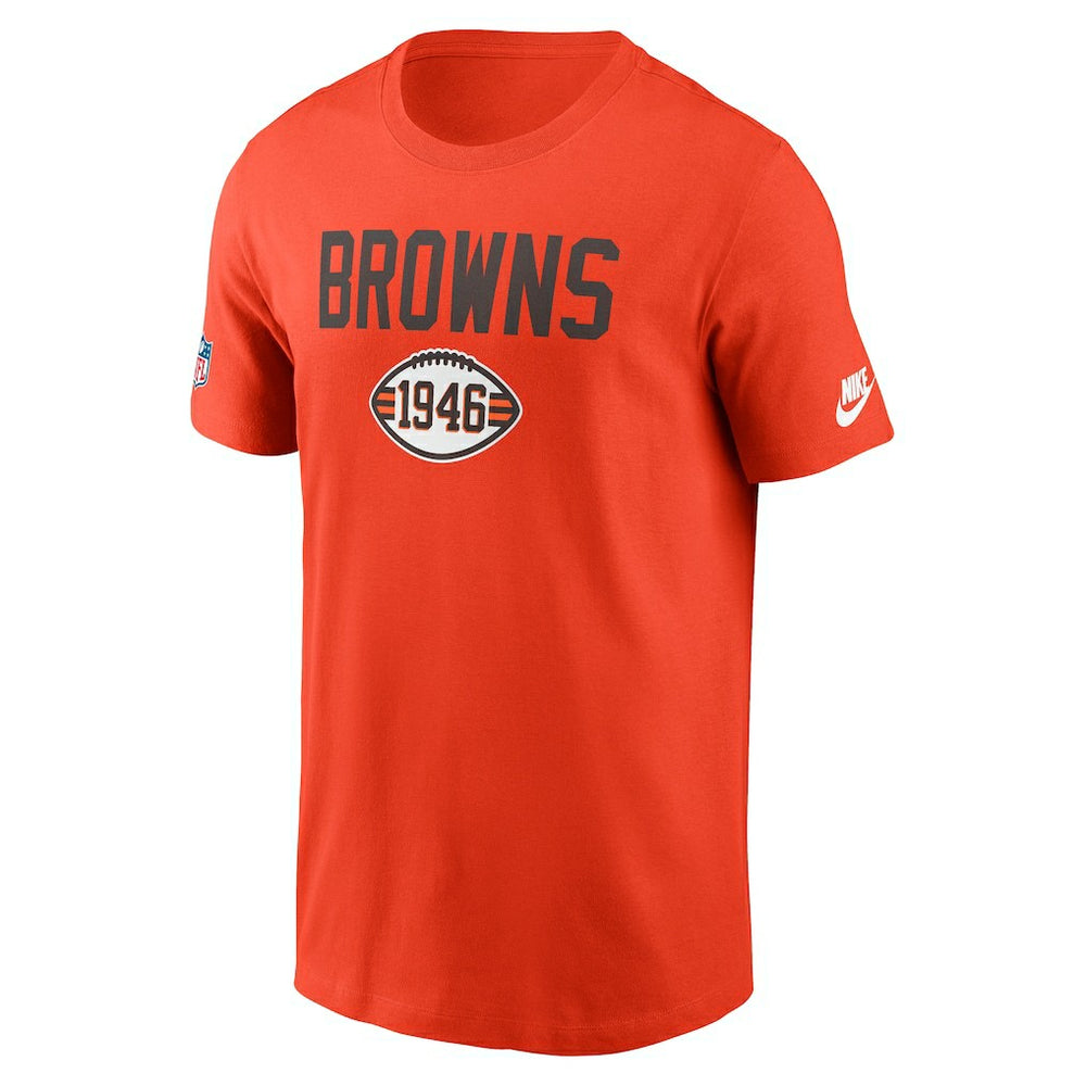 Cleveland Browns Alt Pack Onside Conversion Performance T-Shirt - Orange - Nike