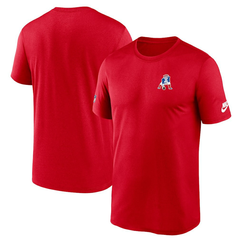 New England Patriots Sideline Alt Pack Legend Dri-FIT T-Shirt - Red - Nike