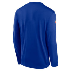 Seattle Seahawks Legend Small Logo Dri-FIT Long Sleeve T-Shirt - Royal - Nike