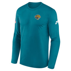Jacksonville Jaguars Legend Small Logo Dri-FIT Long Sleeve T-Shirt - Teal - Nike