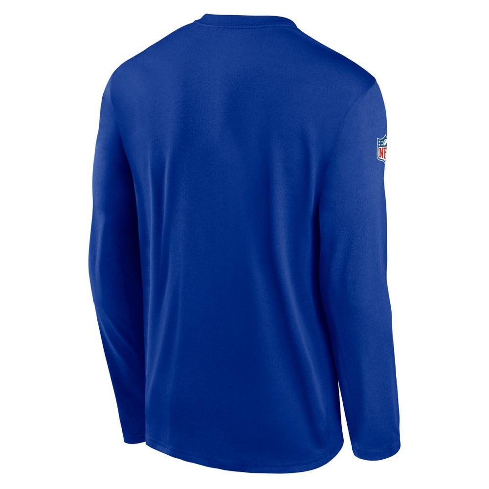 Denver Broncos Legend Small Logo Dri-FIT Long Sleeve T-Shirt - Royal - Nike