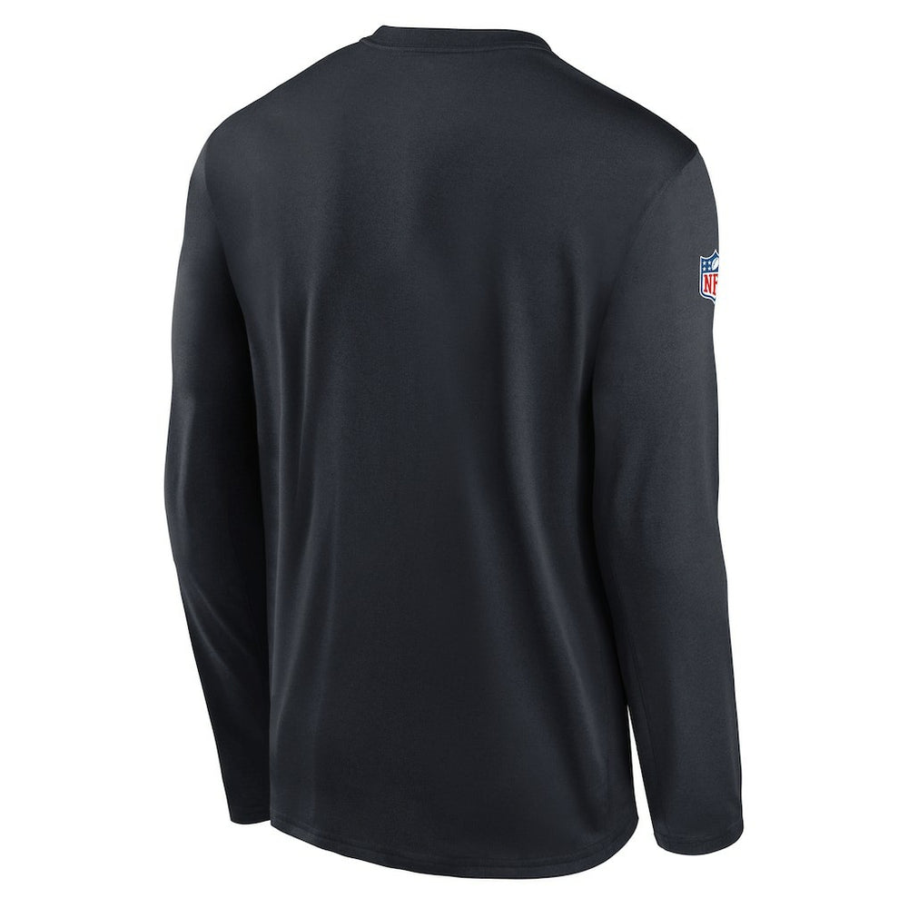 Houston Texans Legend Small Logo Dri-FIT Long Sleeve T-Shirt - Navy - Nike