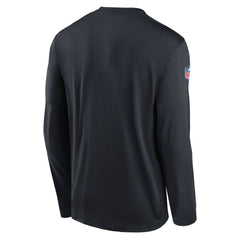 Houston Texans Legend Small Logo Dri-FIT Long Sleeve T-Shirt - Navy - Nike