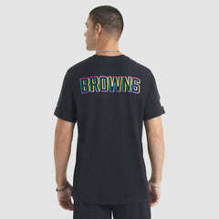Cleveland Browns 2025 NFL Crucial Catch Tri-Blend Dri-FIT T-Shirt - Black - Nike