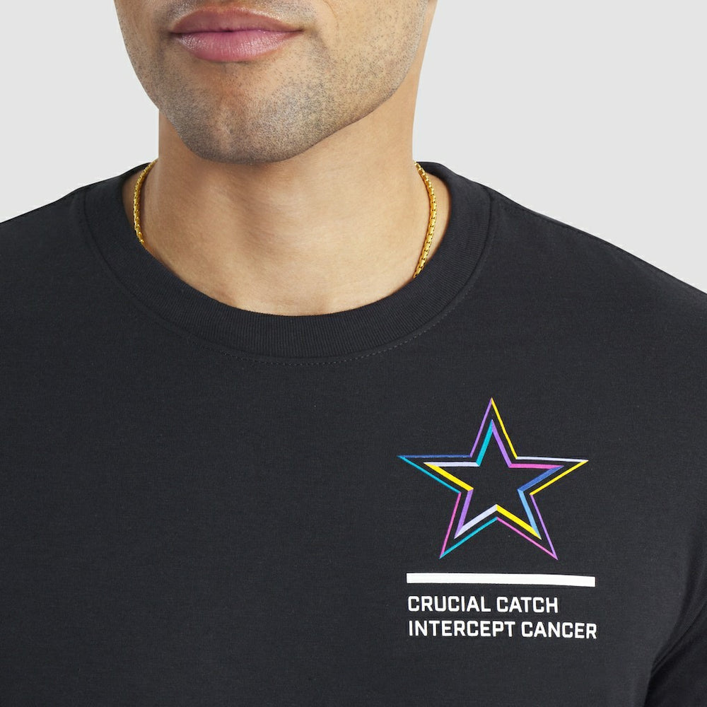 Dallas Cowboys 2025 NFL Crucial Catch Tri-Blend Dri-FIT T-Shirt - Black - Nike