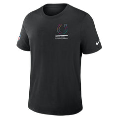 Indianapolis Colts 2025 NFL Crucial Catch Tri-Blend Dri-FIT T-Shirt - Black - Nike